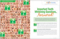 Teeth Whitening Answers - Dear Doctor Magazine